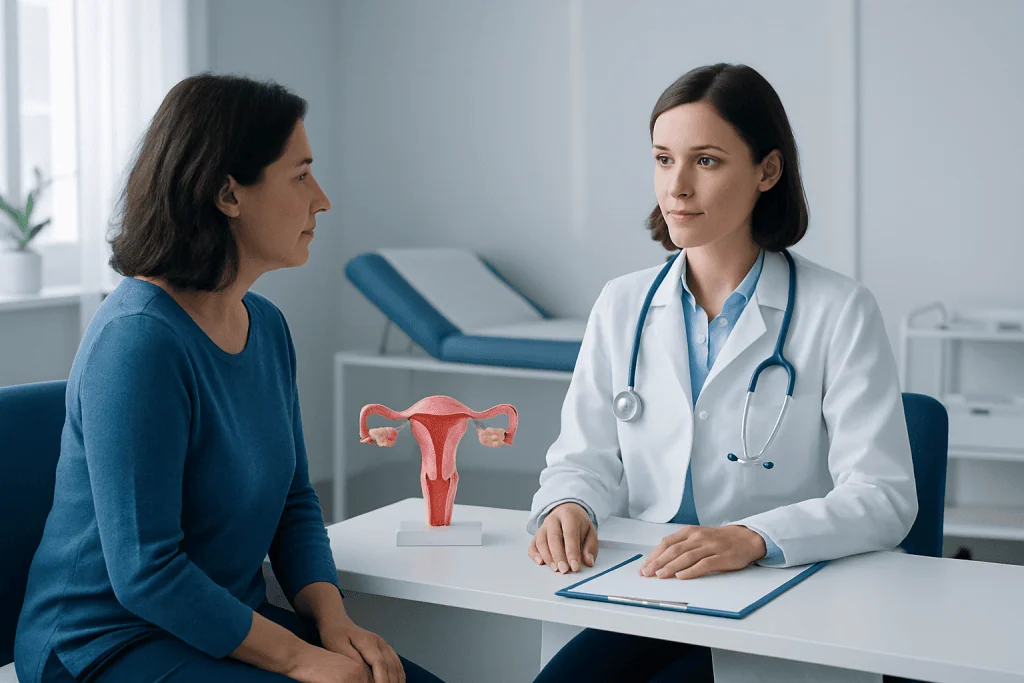 The treatment pathway: step by step — uterine cancer treatment