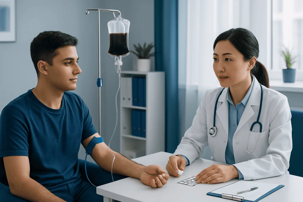 Treatment step by step: transfusions, chelation and medicines — thalassemia treatment