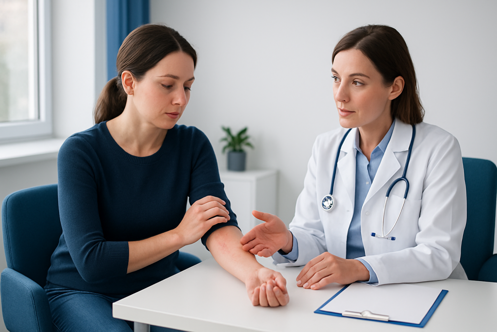 Treatment step by step: what to expect — allergic contact dermatitis treatment