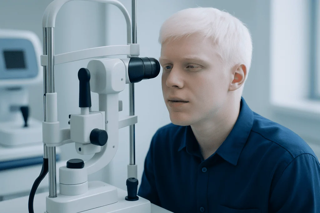 Types of Albinism and Differences in Appearance — albino white person