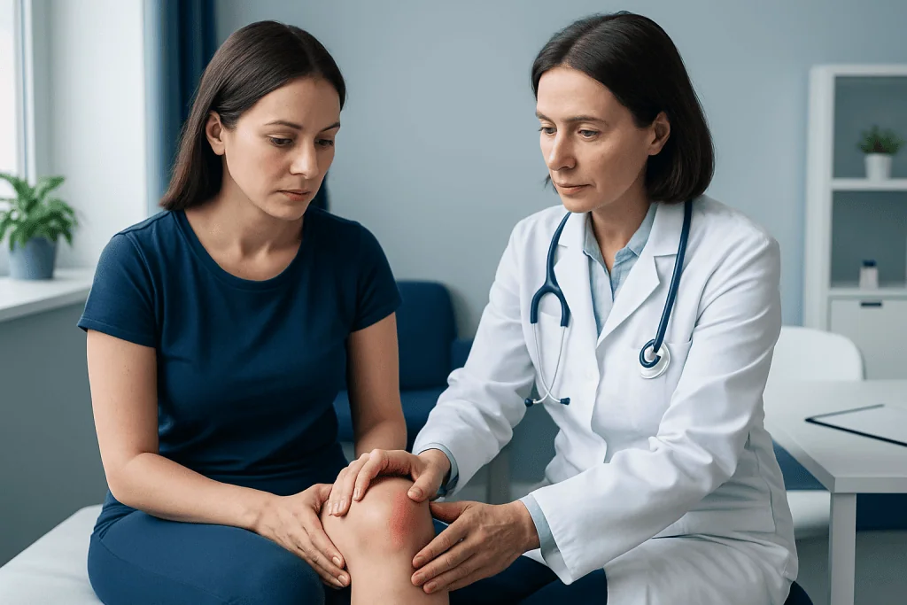 Early Stage Knee Infection Pictures: Early Signs, Risk Factors, and How It Is Treated 3 Types of Knee Infection and Why the Location Matters — early stage knee infection pictures
