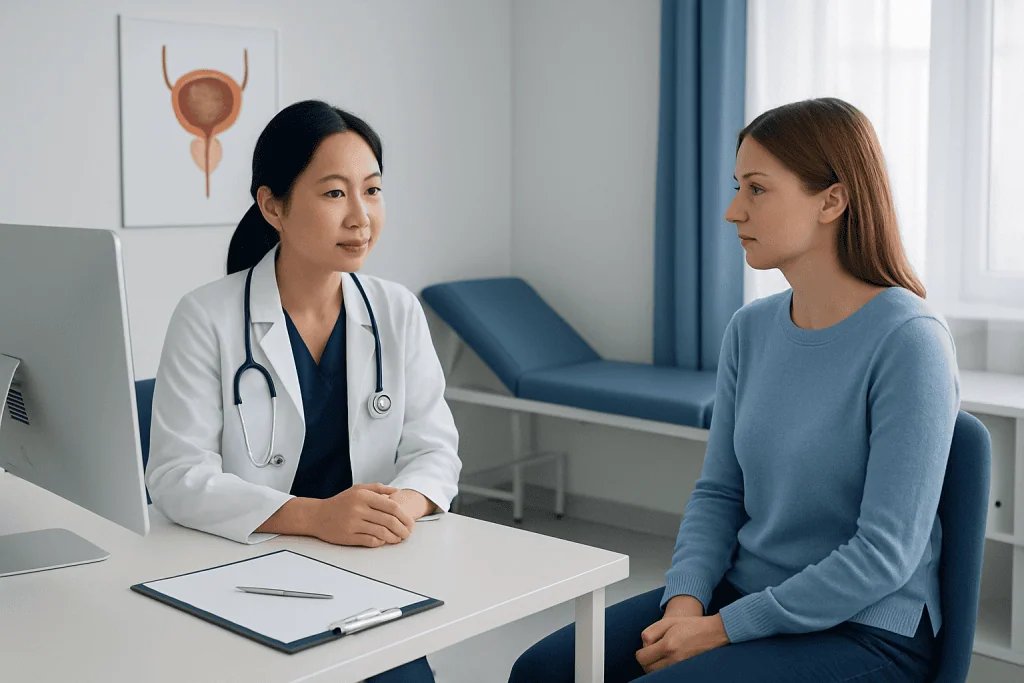Types of urodynamic tests — urodynamic testing