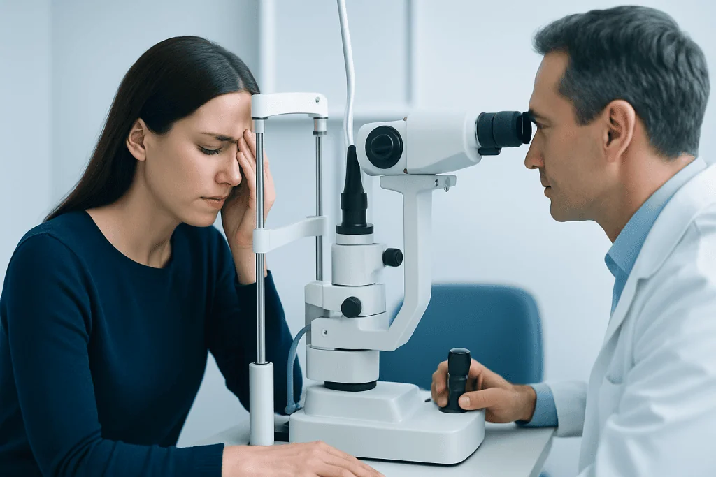 Typical Symptoms and Patterns — eye strain headache