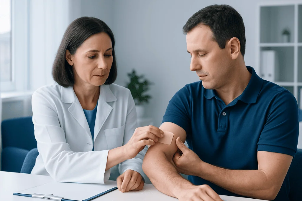 Using a Nicotine Patch: Step-by-Step Procedure — nicotine replacement patches