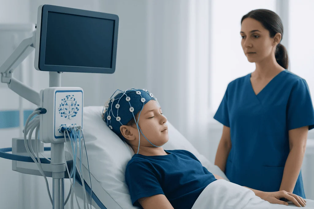 What a rolandic seizure can look like — rolandic