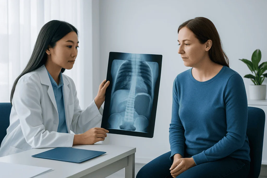What an abdominal X-ray can and cannot show — 2 weeks no poop xray