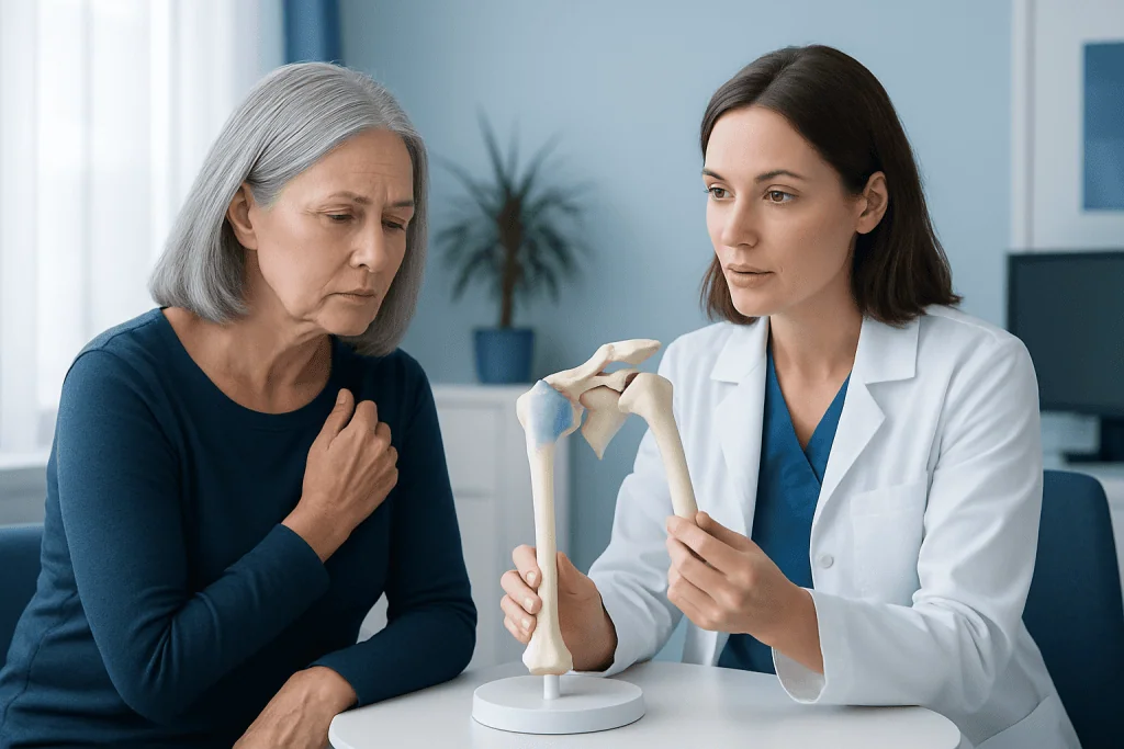 What are the characteristics of severe degenerative changes in the glenohumeral joint? — severe glenohumeral osteoarthritis treatment
