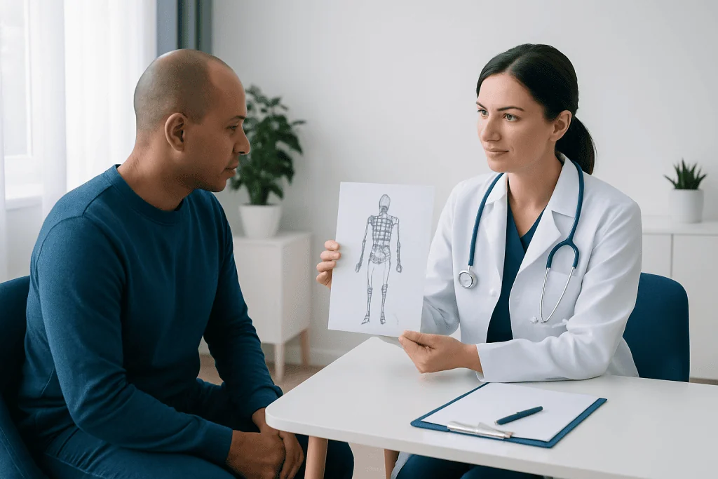 What are the steps involved in a bone marrow aspiration procedure? — bone marrow aspiration procedure
