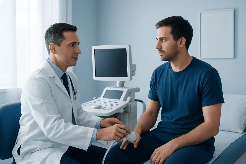 What Are the Ultrasound Findings of Testicular Rupture? — testicular rupture ultrasound