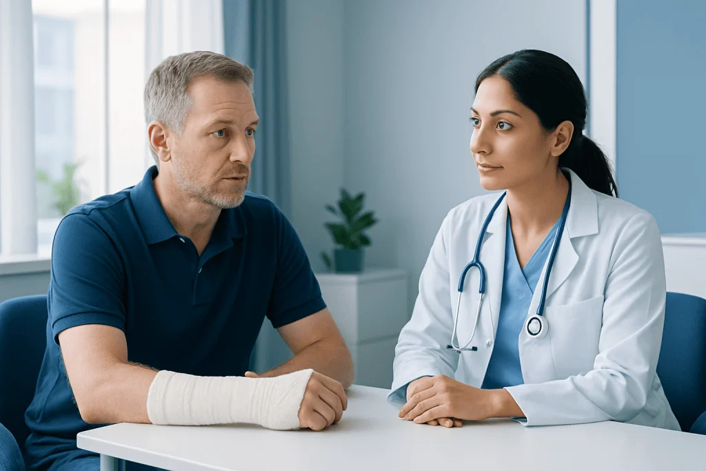 What determines recovery after a forearm fracture? — forearm break recovery time