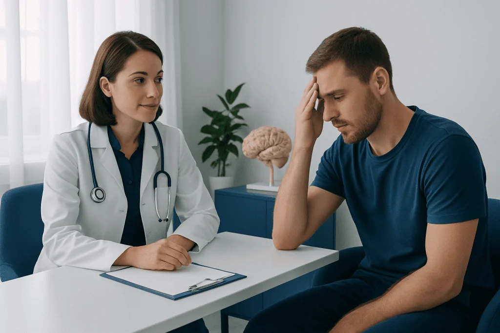 What does a concussion screening consist of? — concussion screening tool