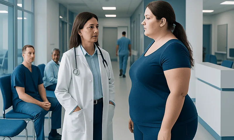 Medical consultation about obesity and weight management at Acibadem Hospitals.