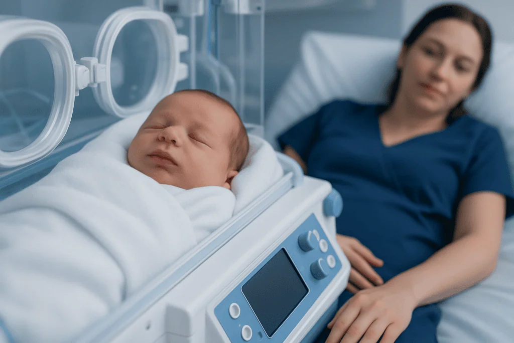 What dry newborn lips can look like — dry lips in newborn