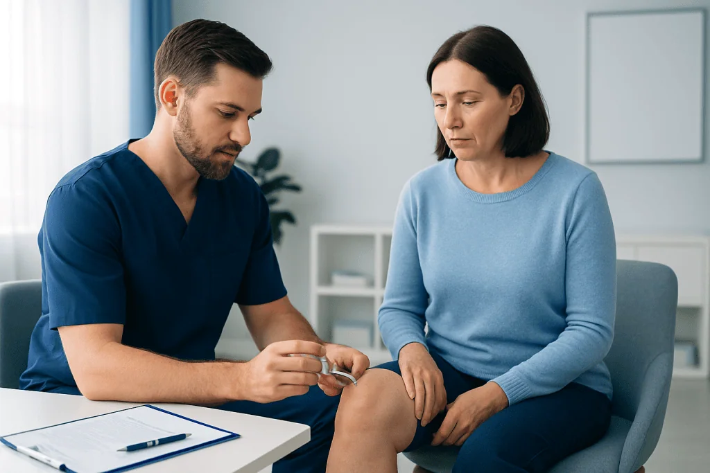 What happens during a knee gel injection procedure? — arthritis knee injection gel