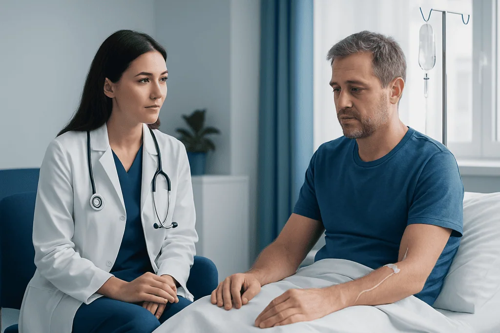 What Happens During an Infusion and in the First Days Afterward — infusion therapy side effects
