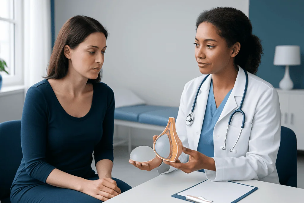 What happens during breast augmentation — breast augmentation risks
