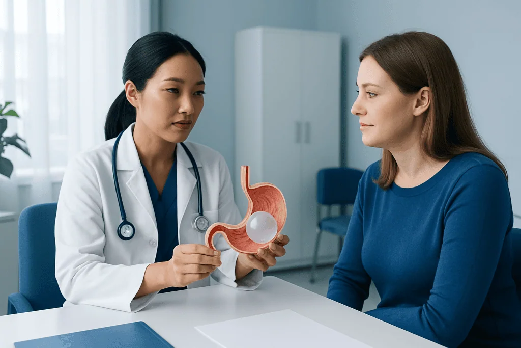 What Happens During Placement and Removal — gastric balloon risks