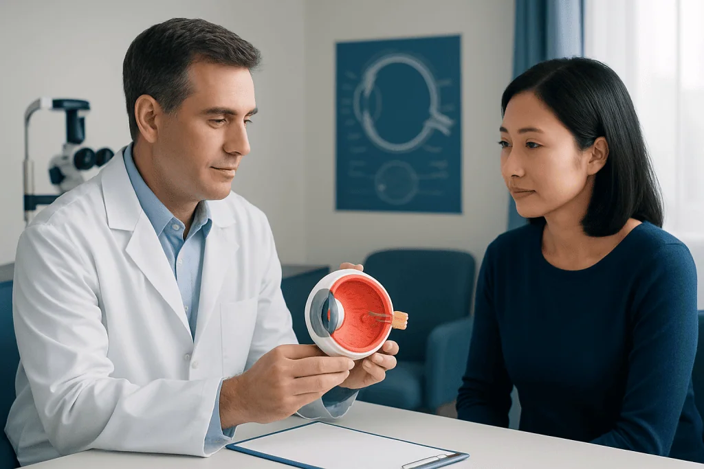 What happens during PTK eye surgery — ptk eye surgery