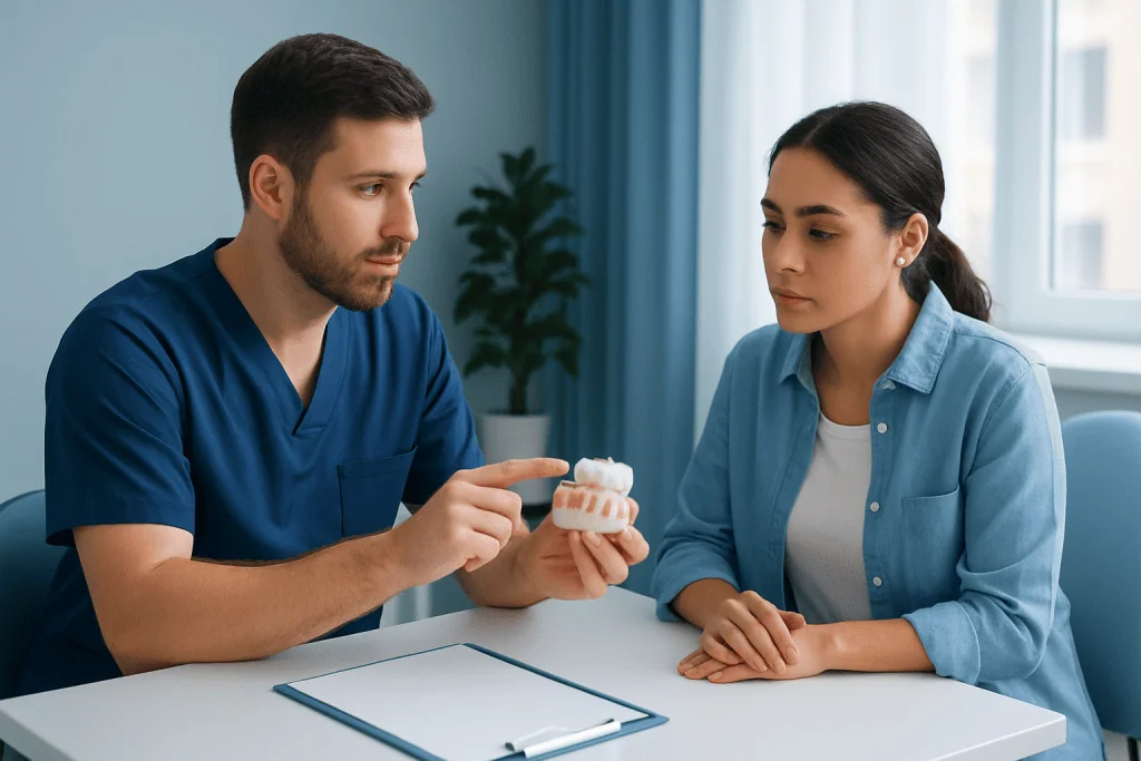 What happens during the dental crown procedure — dental crown risks