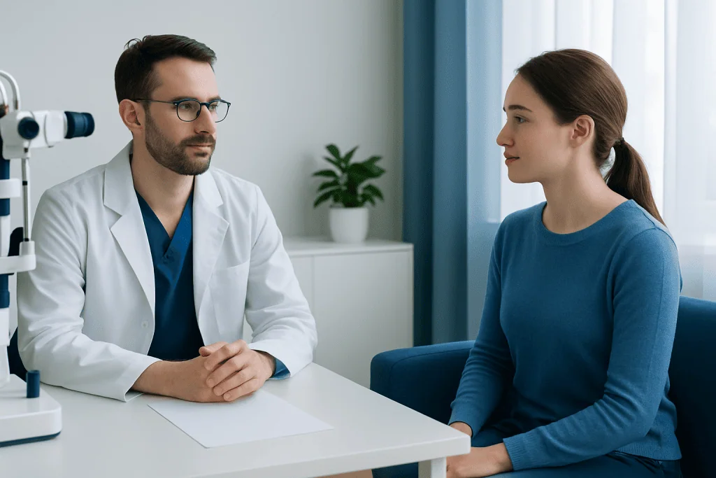 What happens during the procedure — laser eye surgery recovery