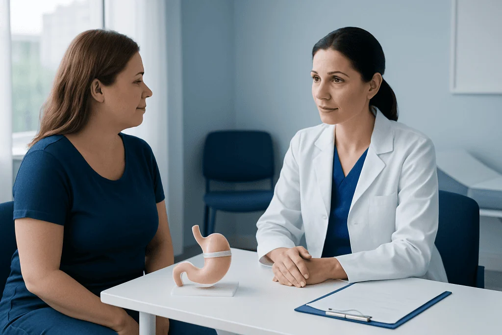 What Happens During the Procedure — gastric band recovery