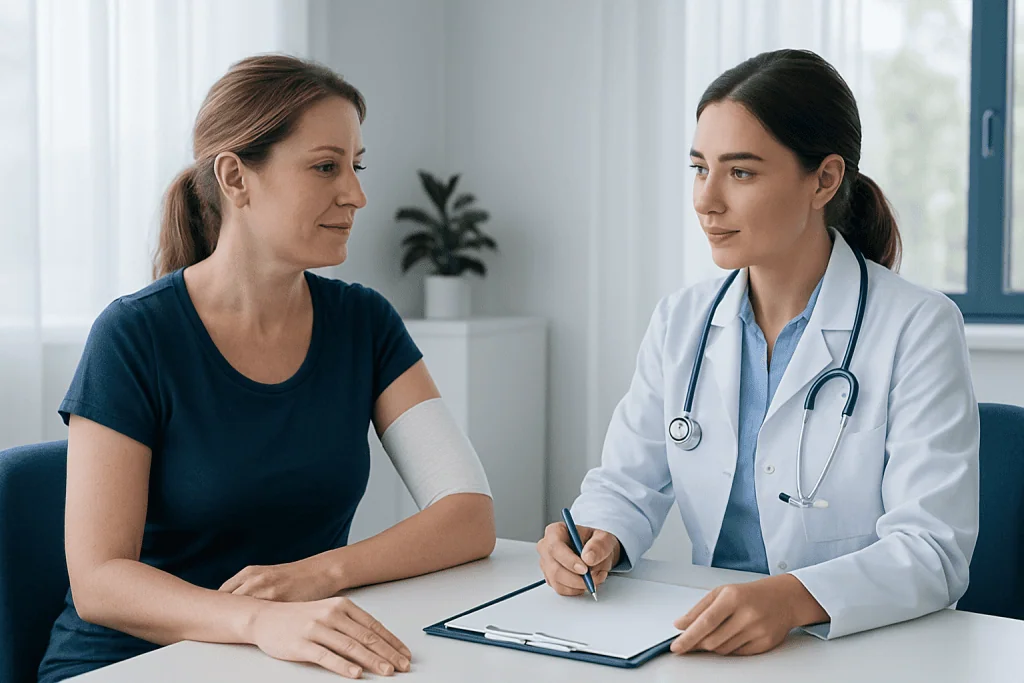 What Happens During the Procedure — arm lift recovery