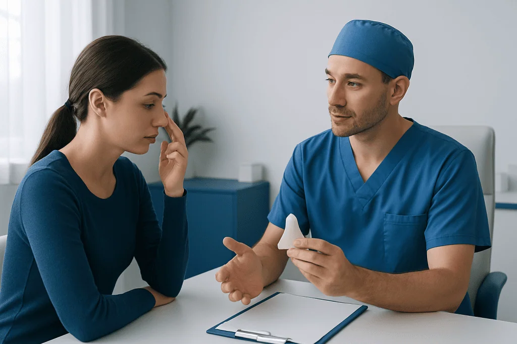 What Happens During the Procedure — rhinoplasty risks