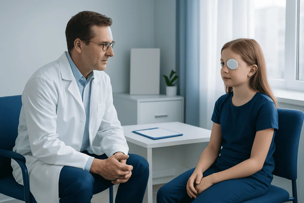 What Happens During the Procedure — strabismus surgery recovery