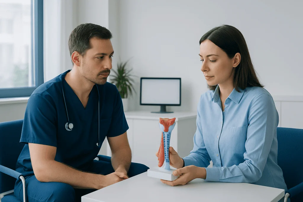 What happens during the procedure? — laryngotracheal reconstruction