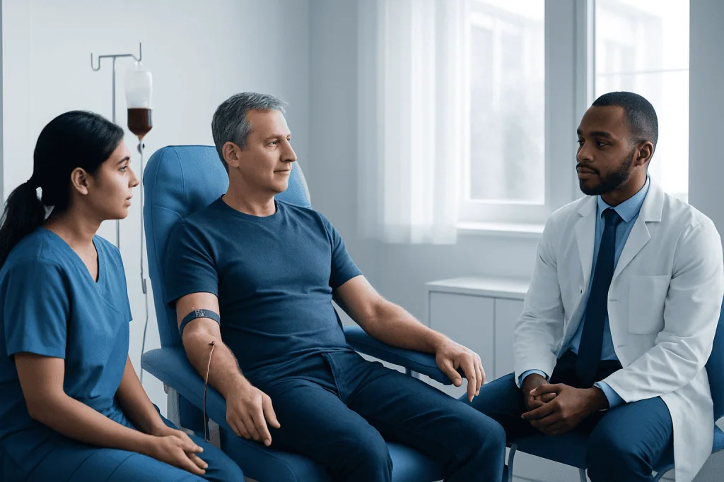 What happens during the procedure and recovery — hemochromatosis medical procedure