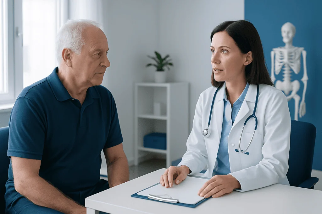 What happens during the program: step by step — supervised exercise therapy for pad