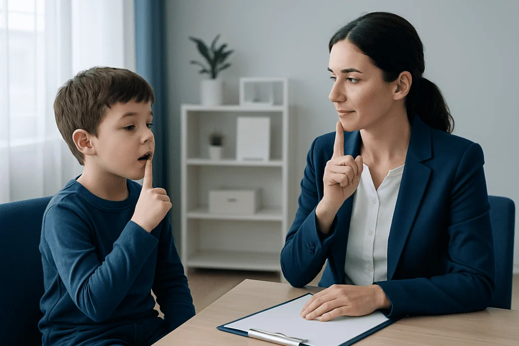 What happens during therapy: a step-by-step approach — speech therapy for childhood apraxia of speech