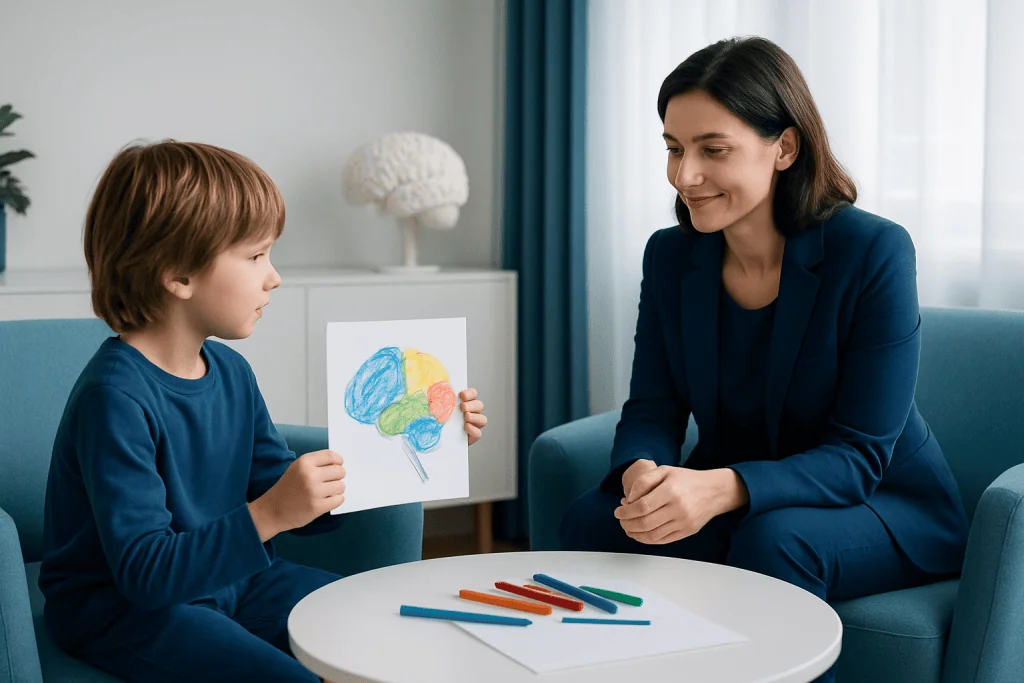 What Happens in the Brain During Art Therapy? — children's art therapy