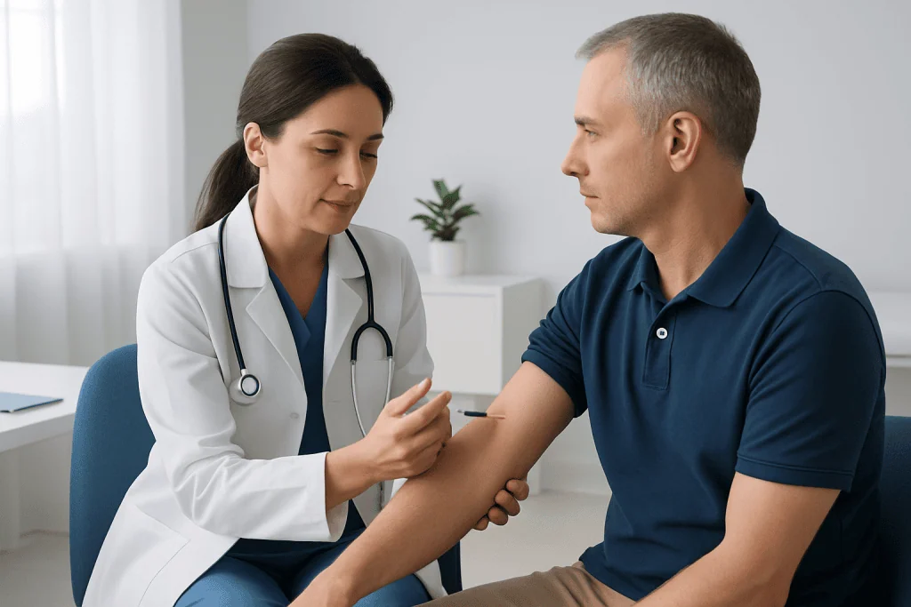 What happens when you inject erythropoietin? — erythropoietin injection