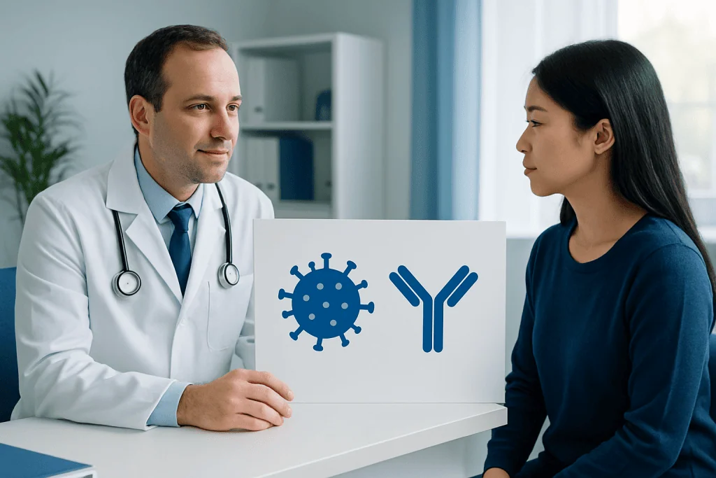 What is an antibody? — differentiation between antigen and antibody