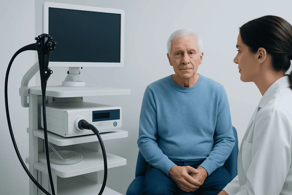 What percentage of people have never had a colonoscopy? — 70 and never had a colonoscopy