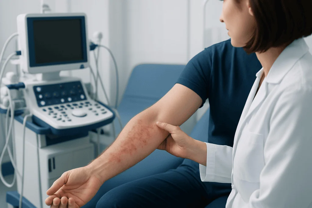 What Poison Ivy Usually Looks Like on the Skin — pictures of poison ivy