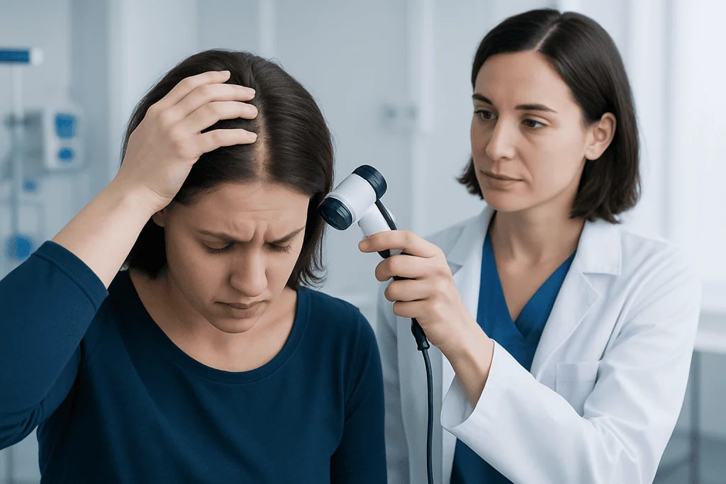 What Scalp Picking Can Look and Feel Like — picking skin on scalp