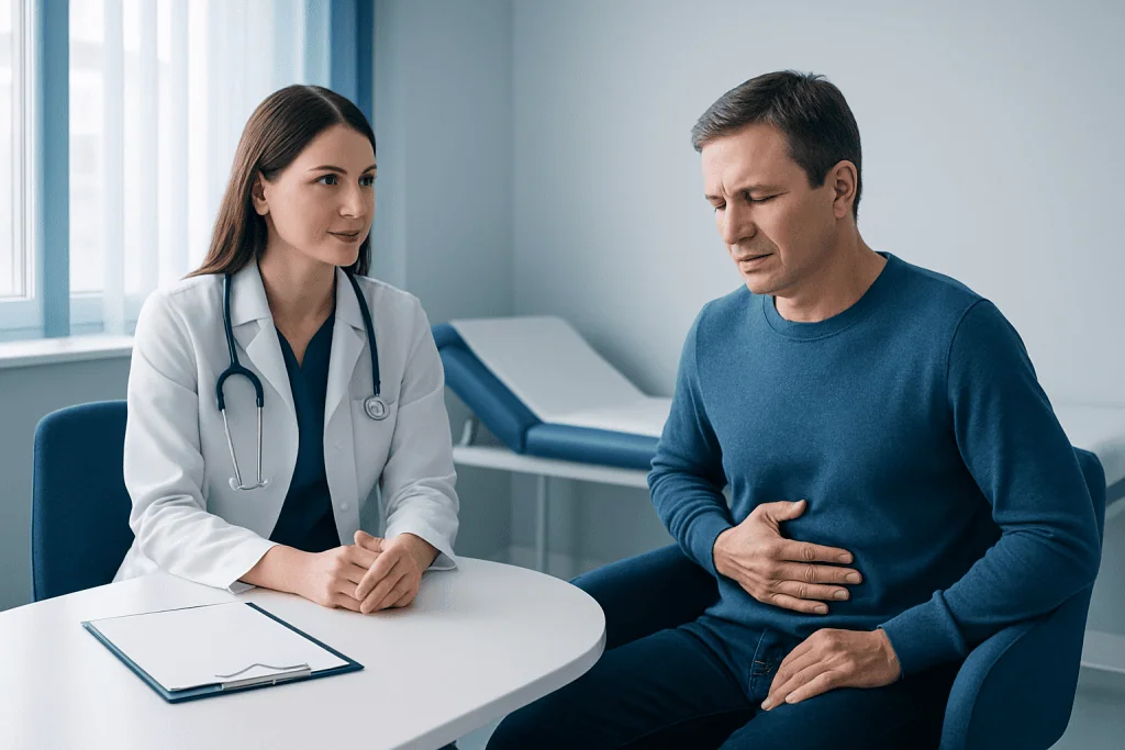 What symptoms these medicines may help with — indigestion medication