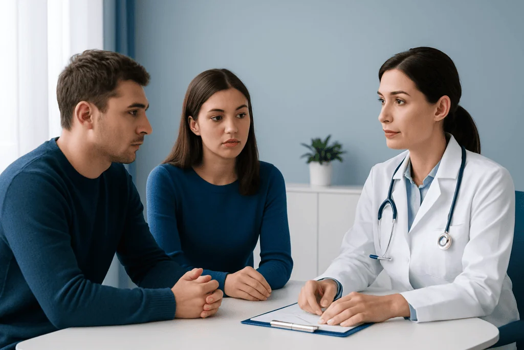 What the Results Do and Do Not Mean — my girlfriend tested positive for chlamydia and i tested negative