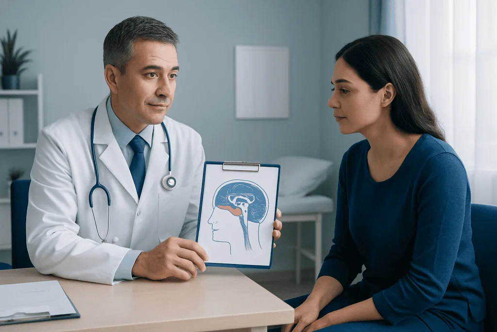 What will trigger the pituitary gland to release? — hormones release from pituitary gland