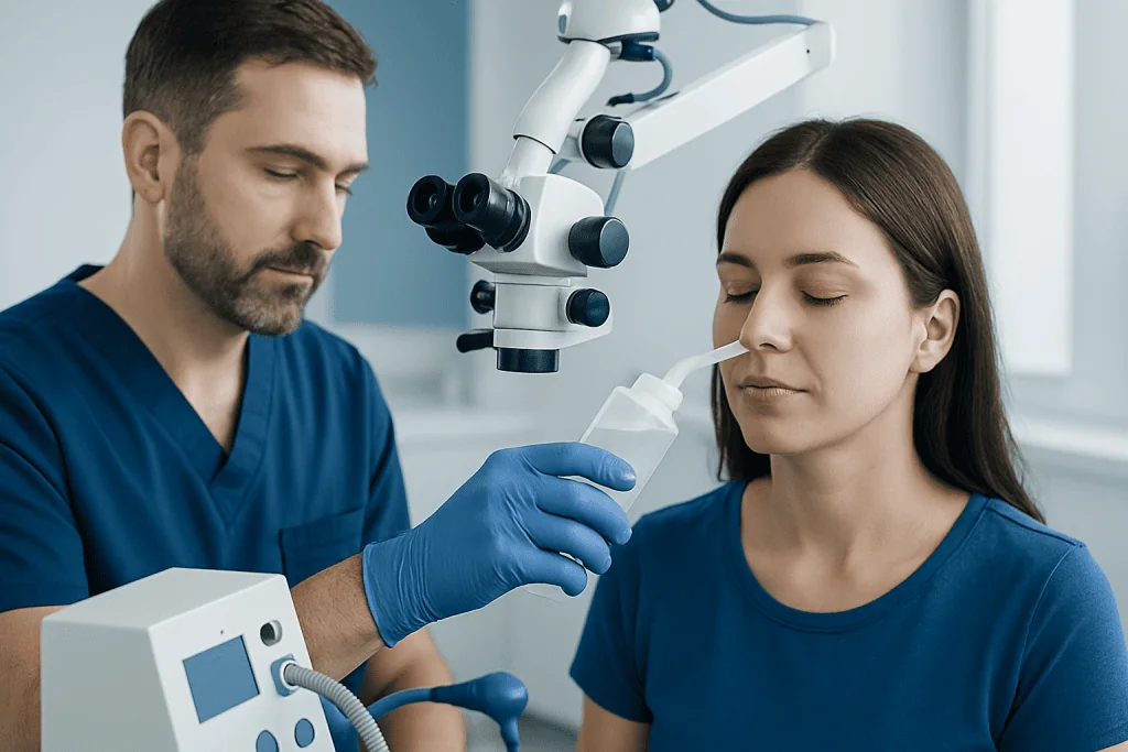 When a saline rinse may be useful — nasal saline rinses