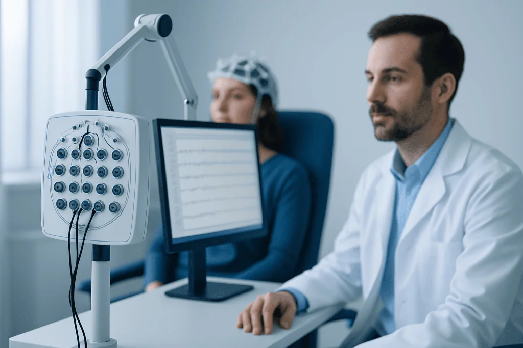 Epilepsy diagnosis with EEG monitoring at Acibadem Hospitals Group.