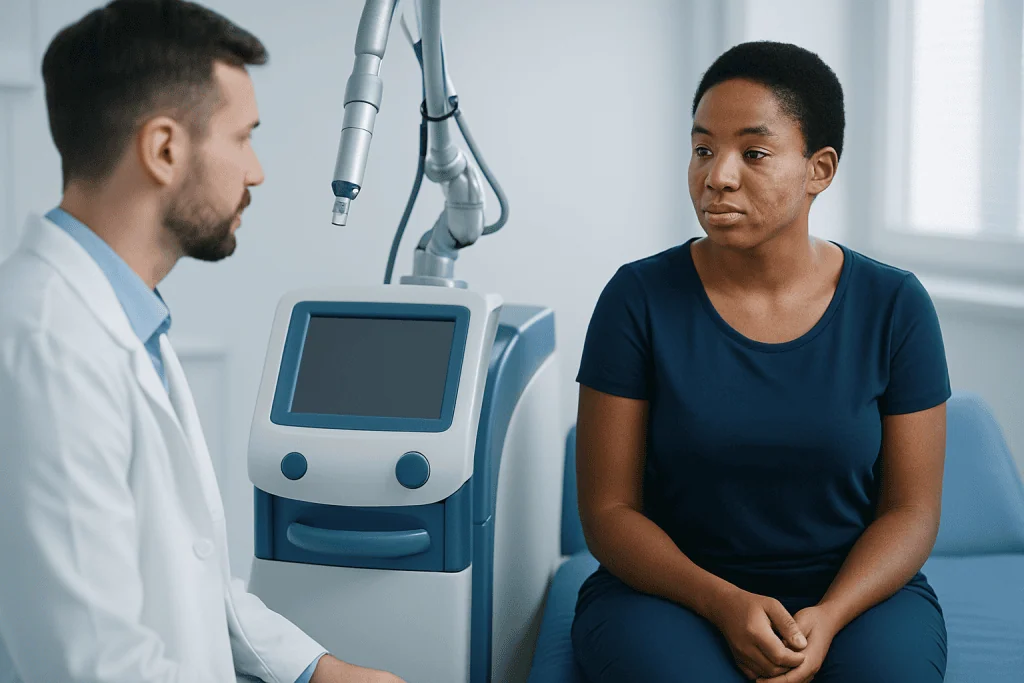 Who may be a candidate for depigmentation therapy? — depigmentation therapy