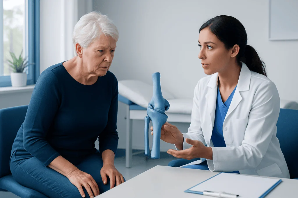 Who may be a candidate for hip replacement surgery — treatment of osteoarthritis of the hip