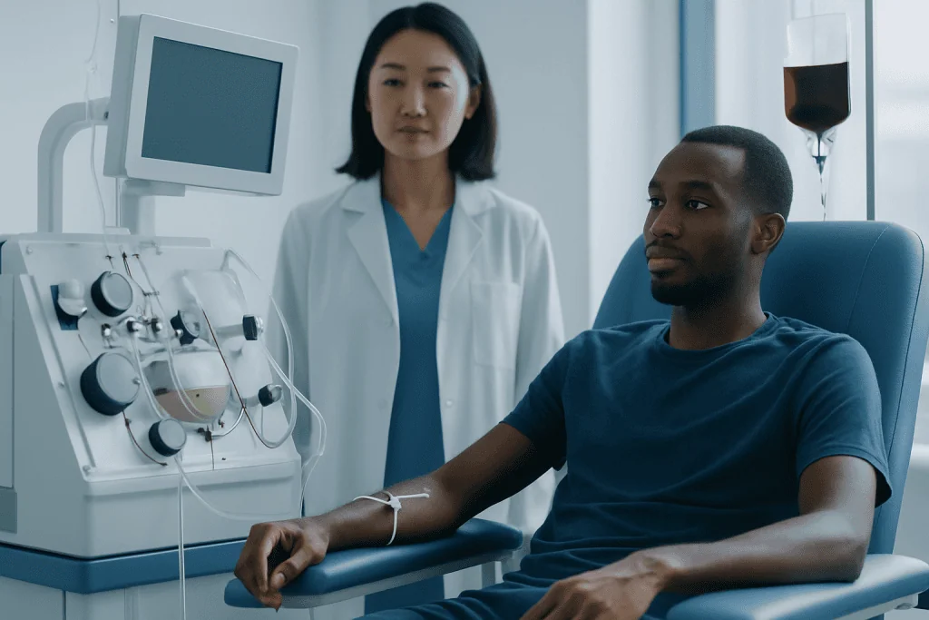 Who may be a candidate for transplant? — sickle cell anemia stem cell transplant
