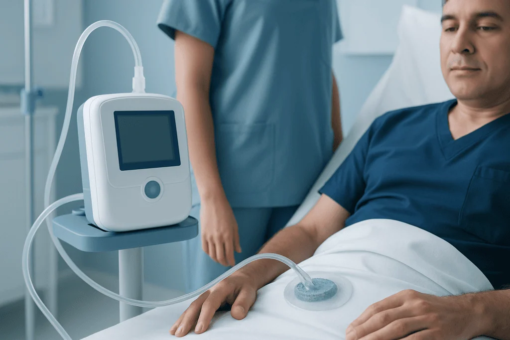 Who may be a candidate for wound VAC therapy? — negative pressure wound therapy