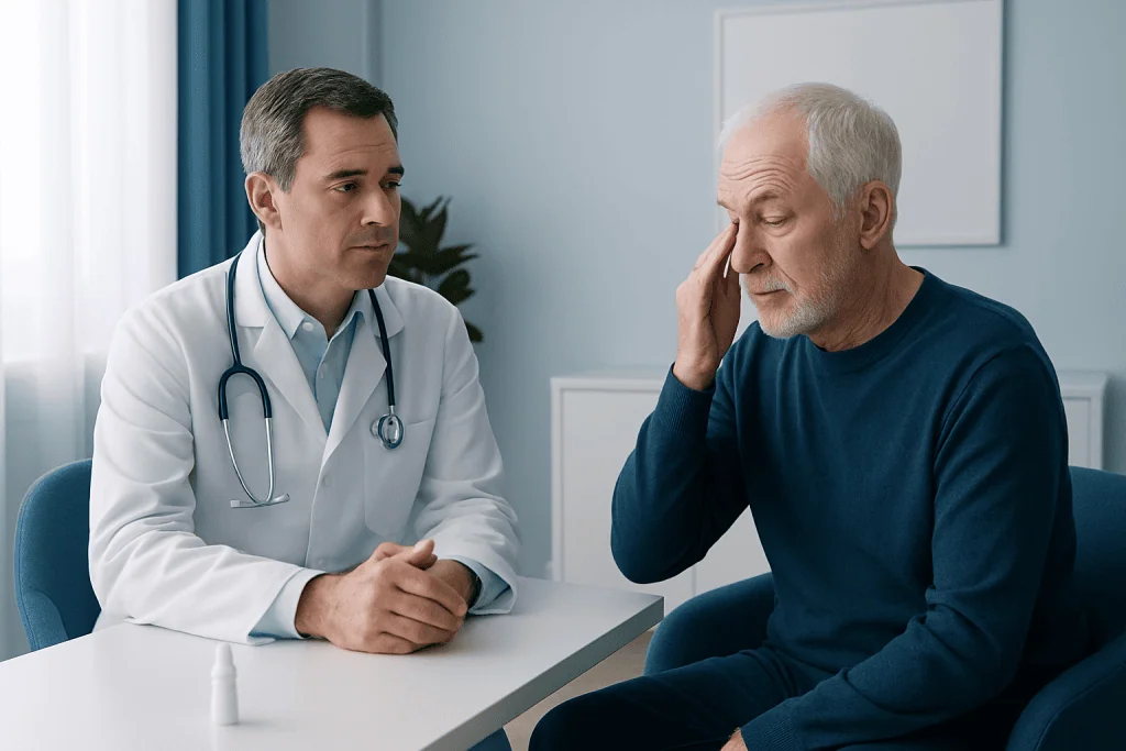 Who may be suitable for home comfort measures? — scratched cornea over the counter treatment