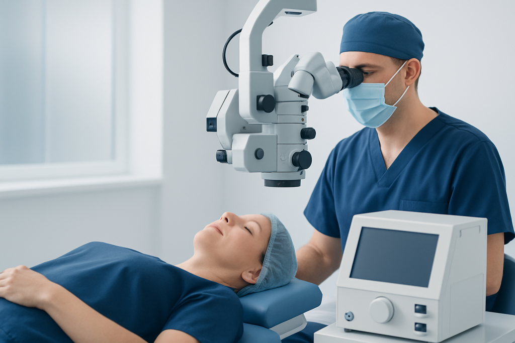 Who may benefit and how the surgery works — trabeculectomy procedure