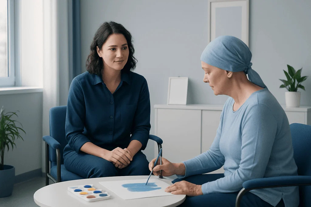 Who May Benefit and What to Expect Step by Step — art therapy for cancer patients